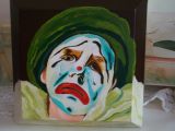 oeuvre de l'artiste Arcencieldemarie : Clown triste